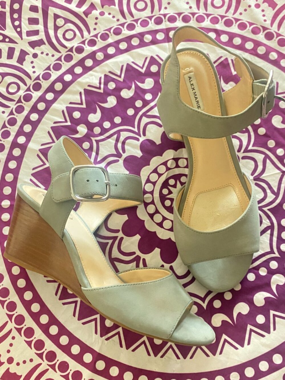 Alex Marie Wedge Sandals